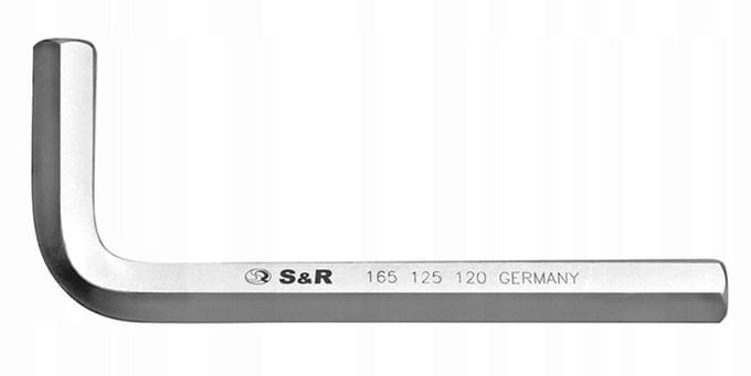 S&R Inbussleutelset 3,0 mm - 10 stuks - Chroom-Vanadiumstaal