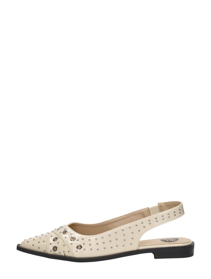 SUB55 Slingback Slingbacks - Gebroken wit - Maat 38