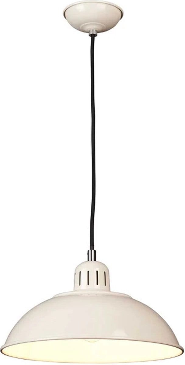 Elstead Lighting LED Hanglamp Franklin | 1X E27 Max 60W | Dimbaar | Cream