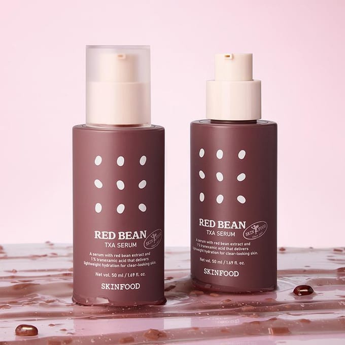 [SKINFOOD] Rode Bonen TXA Serum 50ml brown