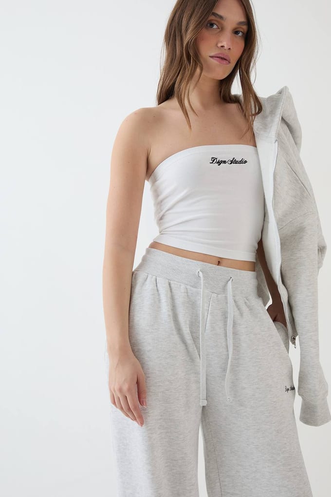Dames Dsgn Studio Bandeau Top | White | Maat: Large