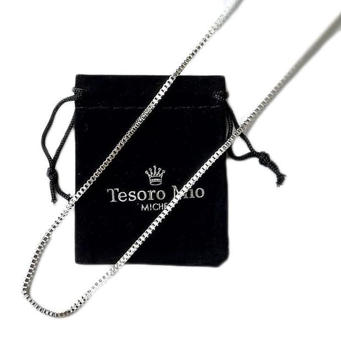 Tesoro Mio Michel – TMM Basics – Venetiaanse Ketting – Zilver Verguld Edelstaal – 45 cm