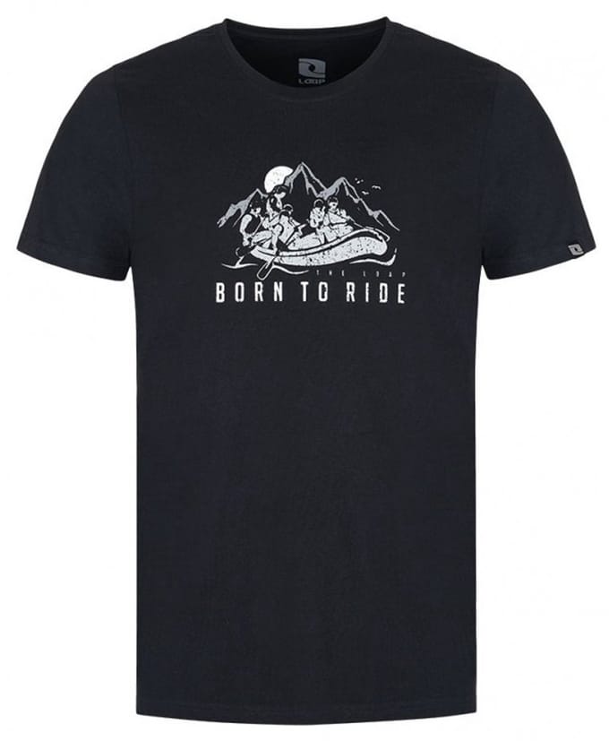Heren T-shirt Loap Ballu Zwart - M