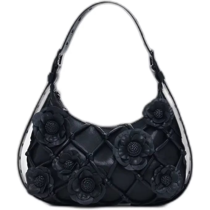 Desigual schoudertas Iridio Margot Mini Shoulder Bag Black zwart
