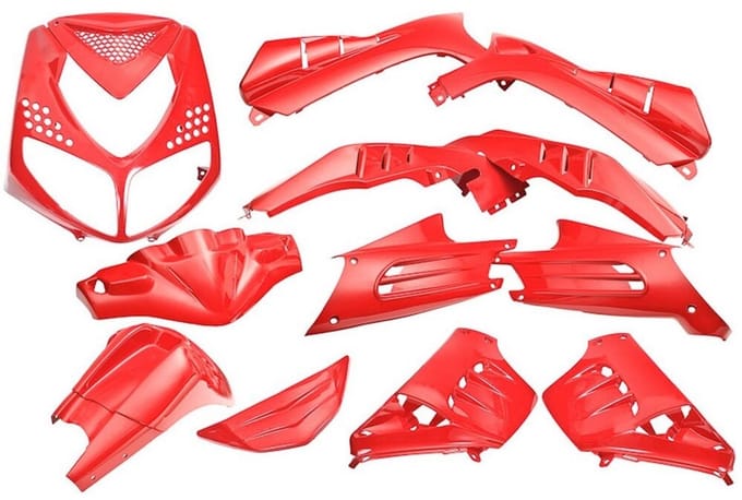 DMP plaatwerkset peugeot speedfight 13-delig ferrari rood