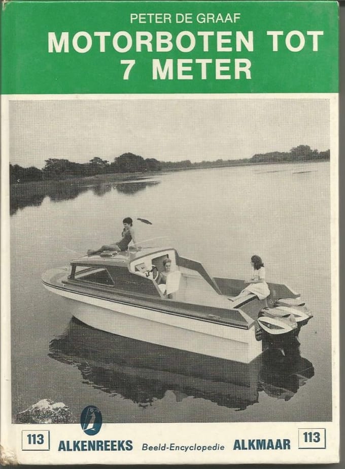 ALKENREEKS 113 EDITIE MOTORBOTEN TOT 7 METER (BEELD-ENCYCLOPEDIE) ALKMAAR 1965