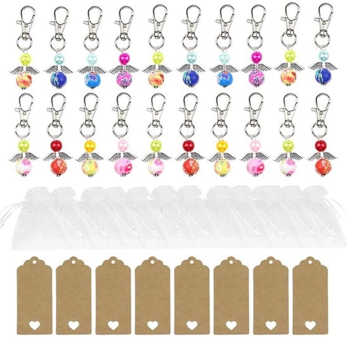 Allecto - Gastgeschenk Doopsel - Sleutelhangers - Organza Zak