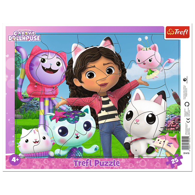 Trefl Gabby's Poppenhuis Meet Gabby Legpuzzel - 25 stukjes - Vanaf 3 jaar