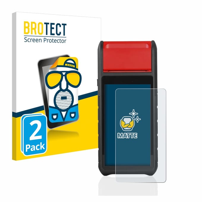 BROTECT - Screenprotector voor Autel MaxiBAS BT608 - Folie Beschermfolie matte 2 Stuks