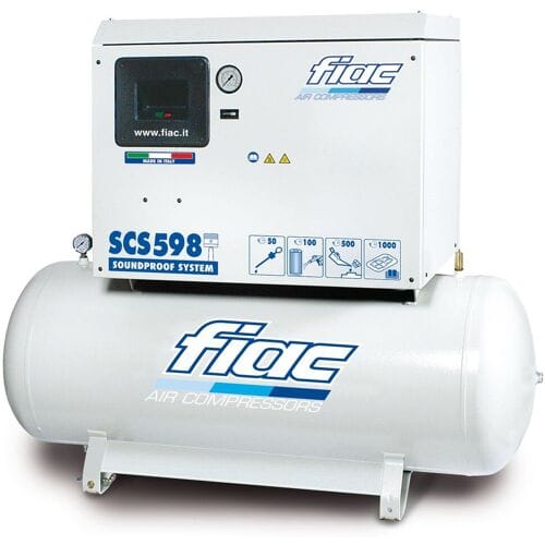 Fiac stille compressor SCS 300lt - AB598 5,5 PK 300 liter