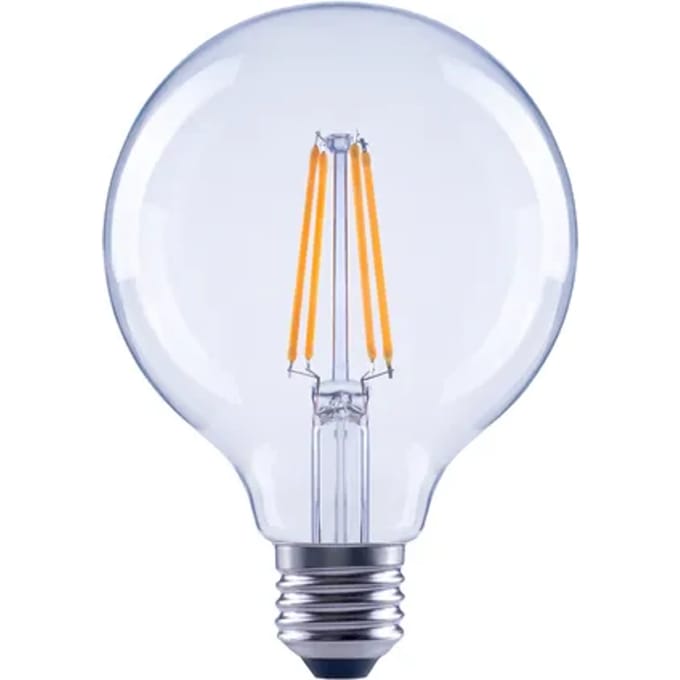 Sencys Ledfilamentlamp Globe - 9,5cm - Warm Wit - E27 - 3,4w