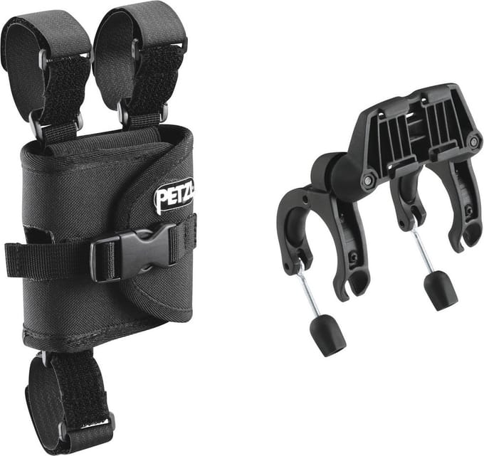 Petzl Ultra Voorlichtbeugel Zwart