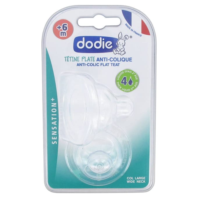 Dodie Speen Plat Grote Hals Sil. Deb.4 Dik Vl. +6m
