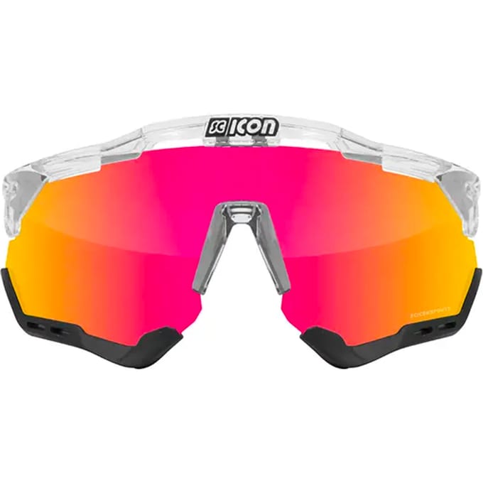 Scicon - Fietsbril - Aeroshade - Crystal Gloss - Multimirror Lens Rood