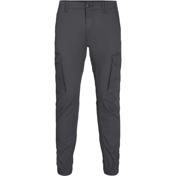 JACK&JONES JPSTPAUL FLAKE CARGO ASPHALT NOOS Heren Broek - Asphalt