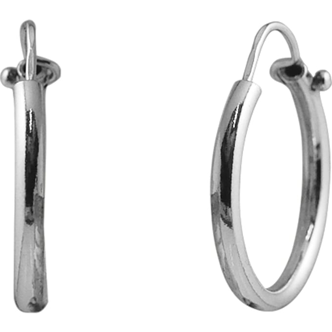 Creoles Diameter 20 mm Zilver 925 - Schoonheid 2