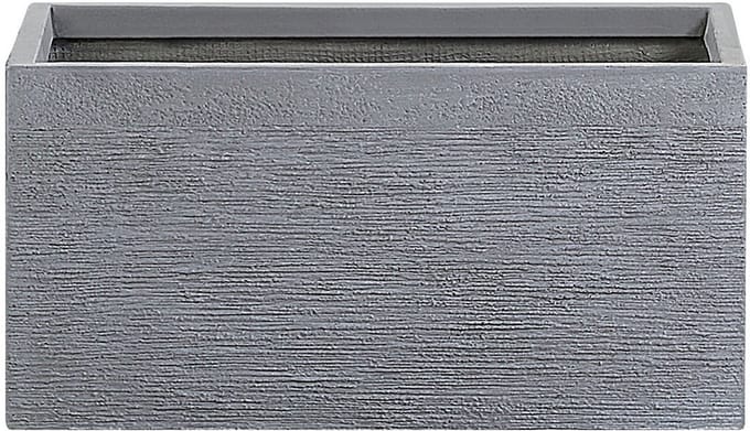 MYRA - Plantenbak - Grijs - 50 cm - Klei-vezelmengsel