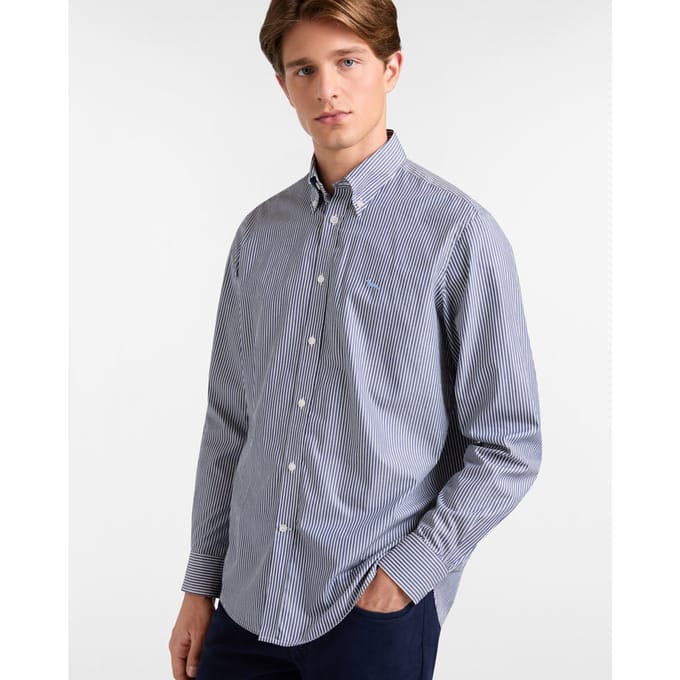 overhemd man blauwe sport sport