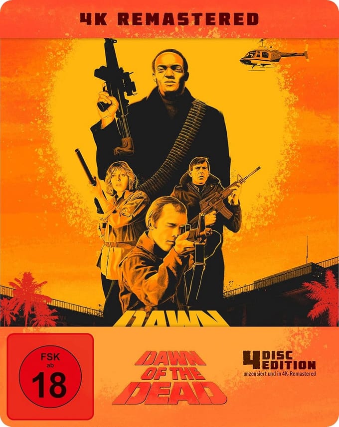 Dawn of the Dead - Steelbook 4K Ultra-HD Edition met 3 Blu-rays