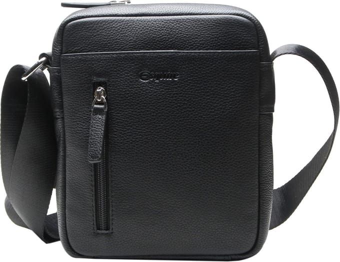 Esquire Schoudertas Oxford Crossbody Bag Black Zwart