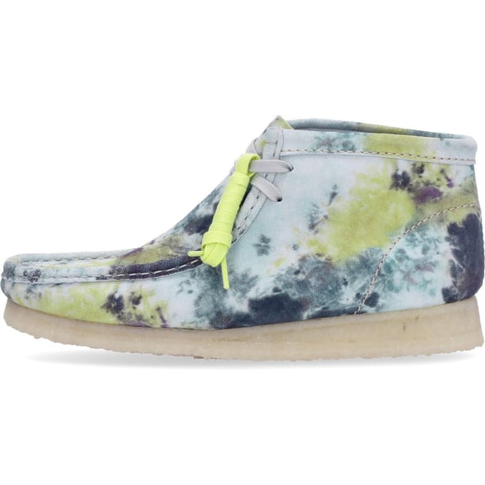 Scarpa Lifestyle Wallabee Boot voor heren, turquoise tie-dye