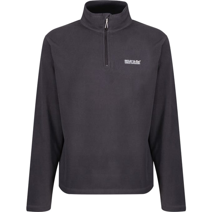 Regatta - Geweldig voor Buiten Heren Thompson Half Zip Fleece Sweater (Donkergrijs)