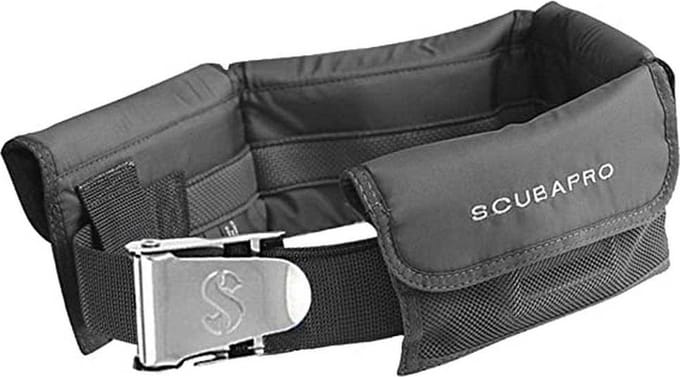 Scubapro Softloodgordel met RVS gesp
