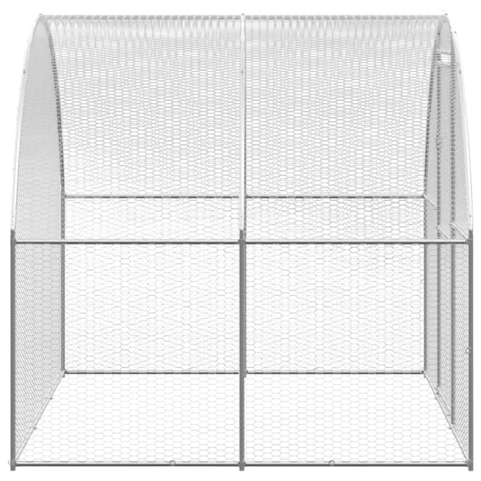 Vidaxl Cage Extérieure Pour Poulets, 3X8X2 M, Acier Galvanisé