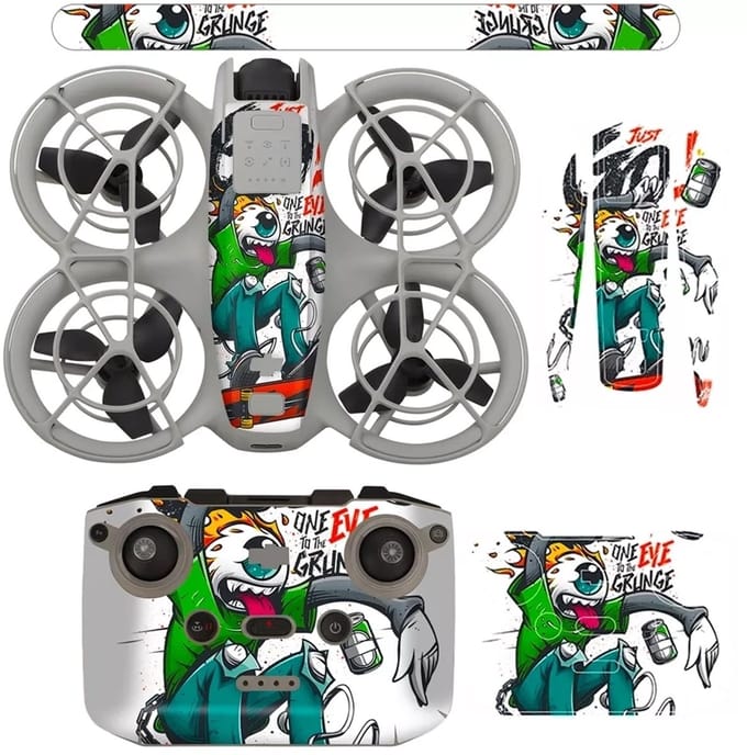 Stickerset - Grunge Eye - DJI NEO
