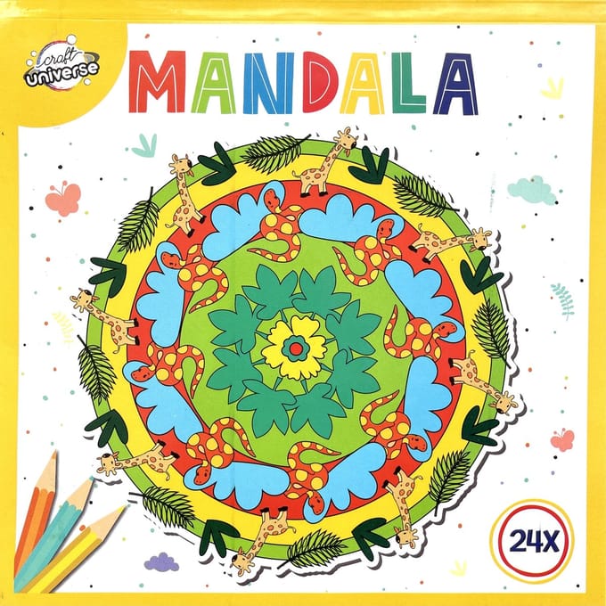 Mandala Kleurboek voor Kinderen Dieren in de Jungle