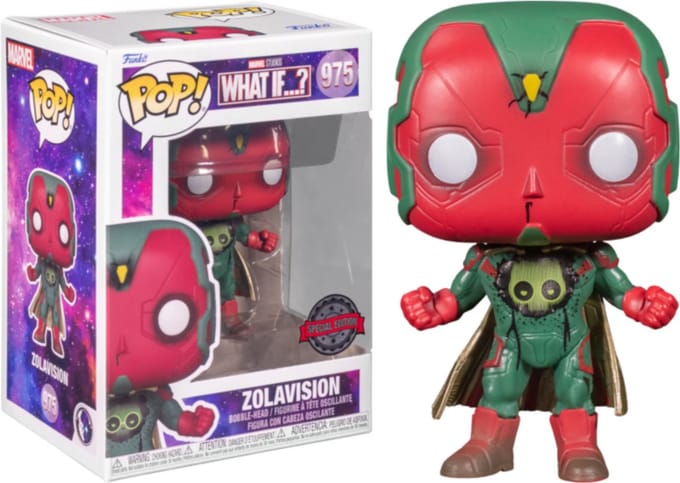 Funko Pop ##975 What If...? Zola Vision #975 Exclusive