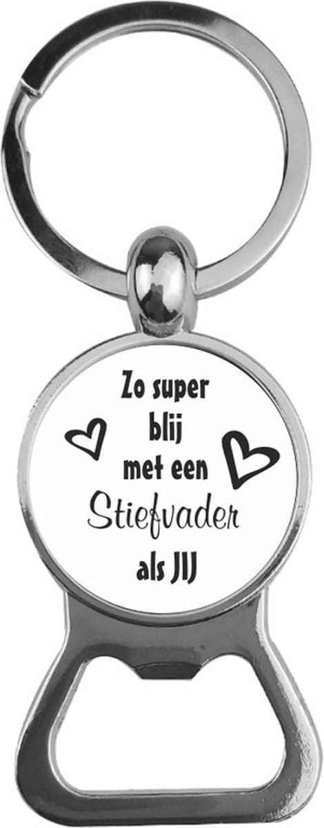 Bieropener Glas - Zo Super Blij Met Een Stiefvader Als Jij