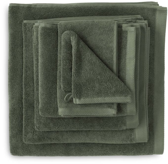 Heckett & Lane Premium Douchelaken 70 x 140 cm Army Green
