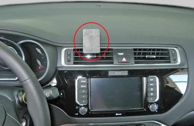 Brodit ProClip houder geschikt voor Kia Rio 2015-2017 Center mount