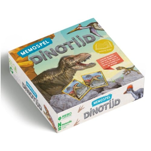 Dinotijd - Memospel Inclusief Boek - Naturalis