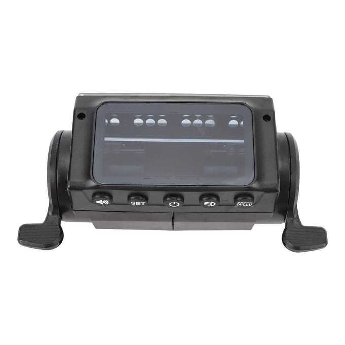 Elektrische Scooter Duimgashendel Kit Duim Accelerator Gashendel met Display Paneel gray