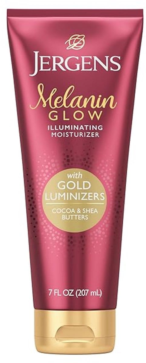 Jergens - Melanin Glow Hand en Bodylotion met Gouden Luminizers - 207 ml