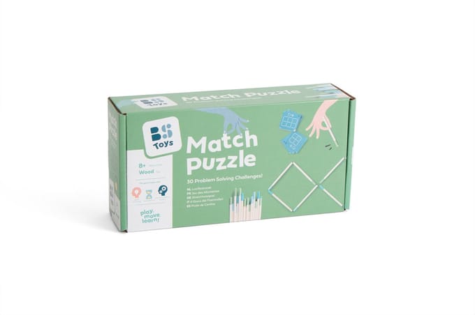 BS Toys Lucifer Puzzel - Hout - Vanaf 8 Jaar - 30 Mogelijkheden - Educatief Spel