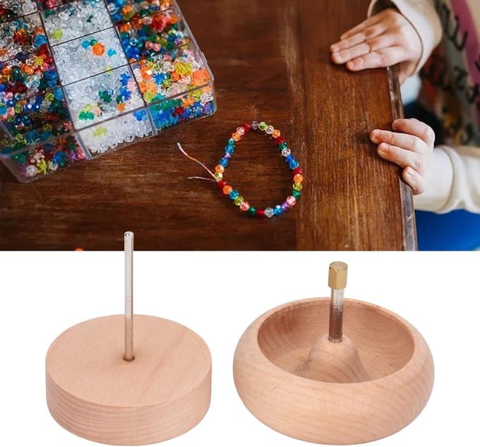 DIY Bead Spinner Kom voor Sieraden Maken, Handgemaakte Beading, Creatieve Bead Craft Tools