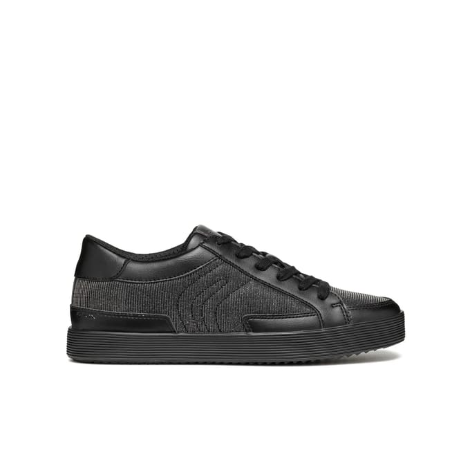 GEOX D BLOMIEE Dames Veterschoenen - BLACK - Maat 39