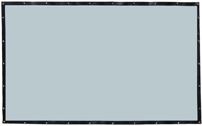 Projectorscherm - HD scherm - Thuisbioscoop creëren - Hoge transmissie - 100 inch - Wit