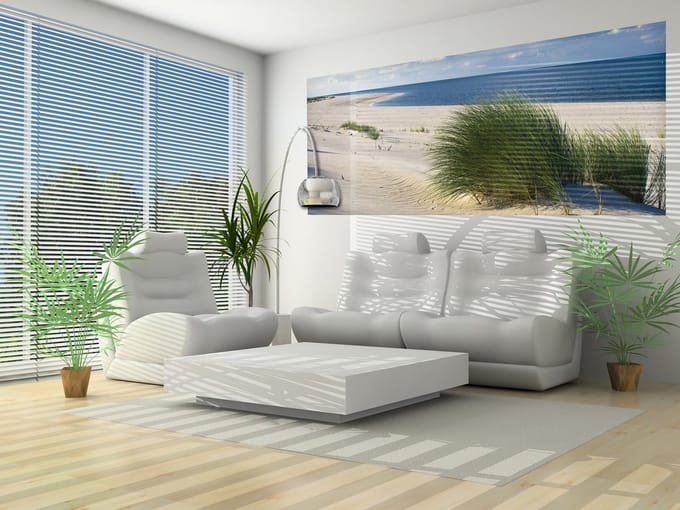 Sylt Beach Sea Sand Photo Wallcovering