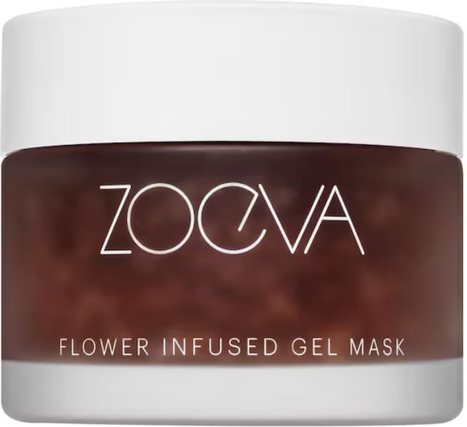 ZOEVA flower infused gel mask