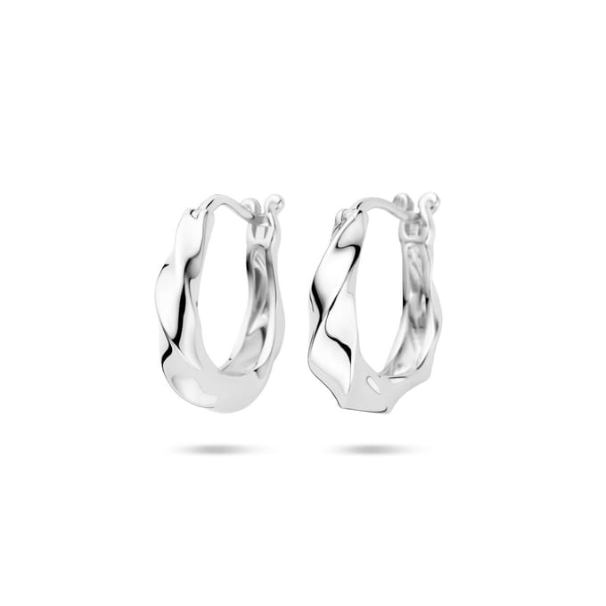 Zilver Gerhodineerd Oorringen 19 Mm 1339673