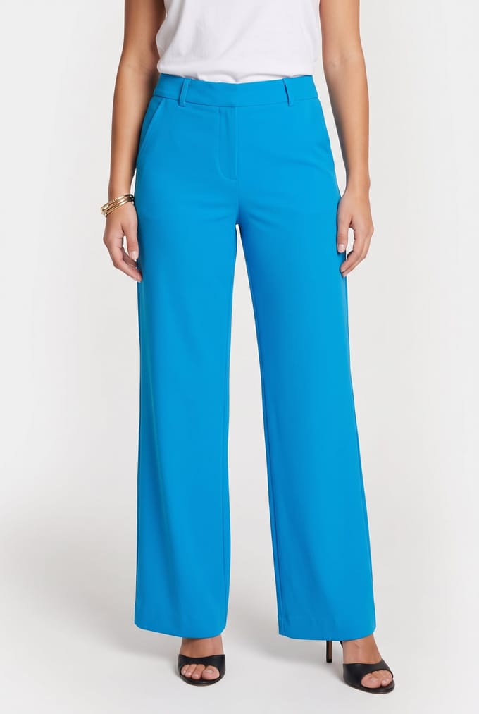 Studio Anneloes Marilon Trousers Bright Blue Größe: M | Stoffhosen Outlet | Damen | Blau