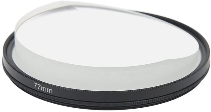 Dailygoods- Camerafilter Dubbelzijdig - Caleidoscoop Effectfilter - Creativiteit Stimuleren - Flexibel Gebruik - 77 Mm Lens - Zwaar Schaduweffect