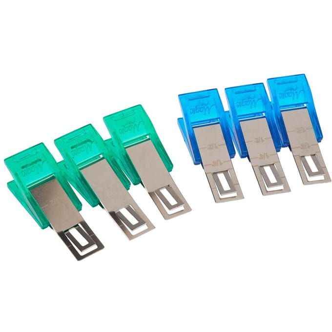 Taylor Sevilla Cloth Clips Magic Clips, 6 stuks - Small