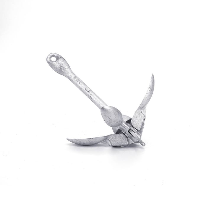 Raptor Klap Anker 1.5 KG - Opvouwbaar Bootanker voor Kajak & Rubberboot