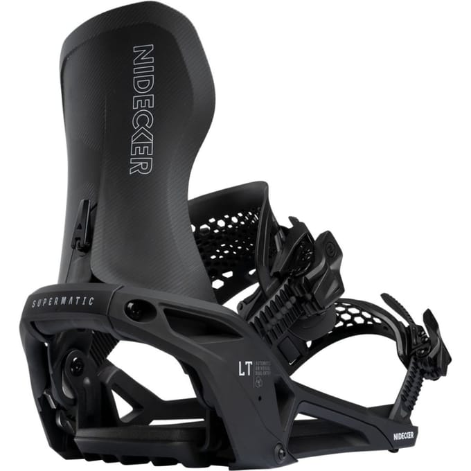 Nidecker LT Supermatic 2026 Snowboard Bindingen zwart