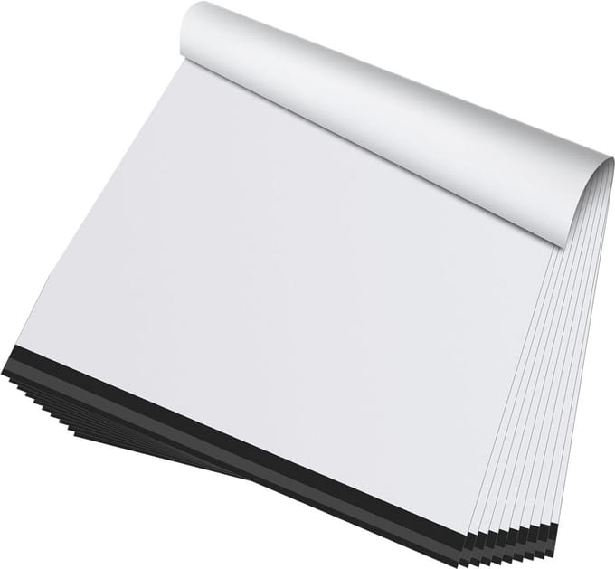 10 Grote Poly Mailers 76 x 76 cm - Scheurbestendige en Waterdichte Verzendzakken